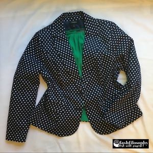 Torrid (sz 1) Polka Dot Blazer